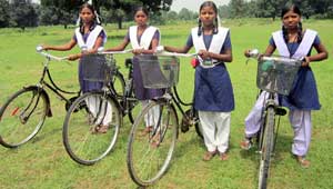 Saraswati Cycle Yojana in Chhattisgarh